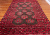 Vintage Baluch Hand-Knotted Wool Persian Rug